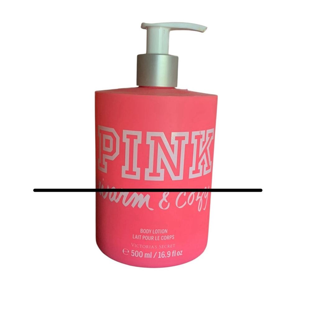 Used Victoria's Secret Pink Warm & Cozy Body Lotion 16.9 fl oz - Picture 3 of 3